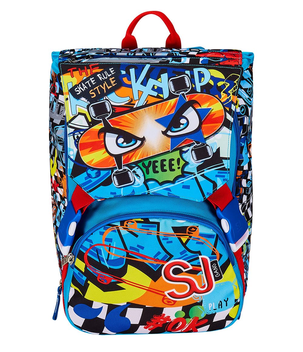 SJ GANG STYLE JAM GANG Girls Zaino Sdopp. Big Sj Gang Facce Da Sj! SDOPP Backpack BIG SJ GANG FACCE DA SJ!