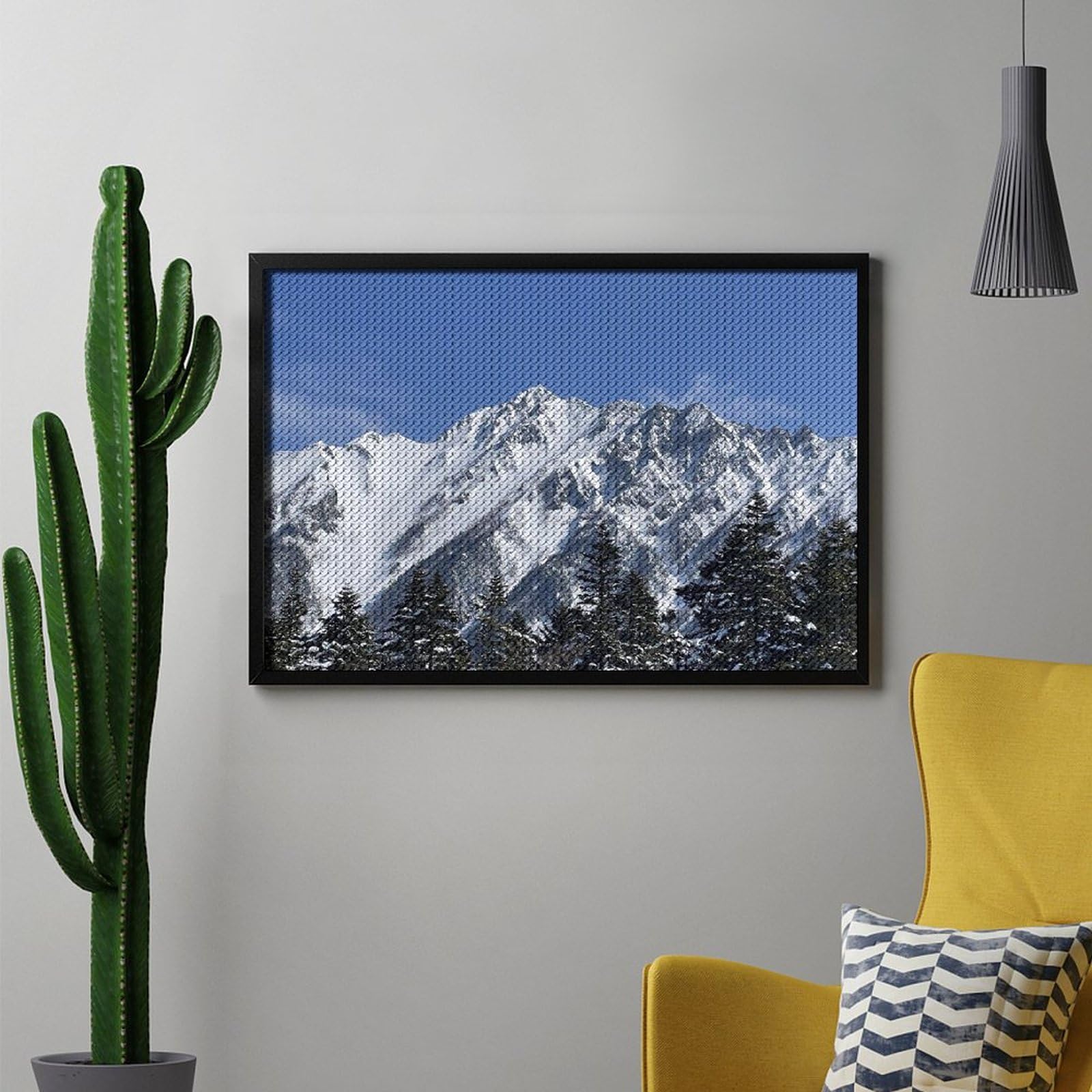 Amazon | ダイヤモンドアート キット 長野県西穂高岳 ダイアモンド