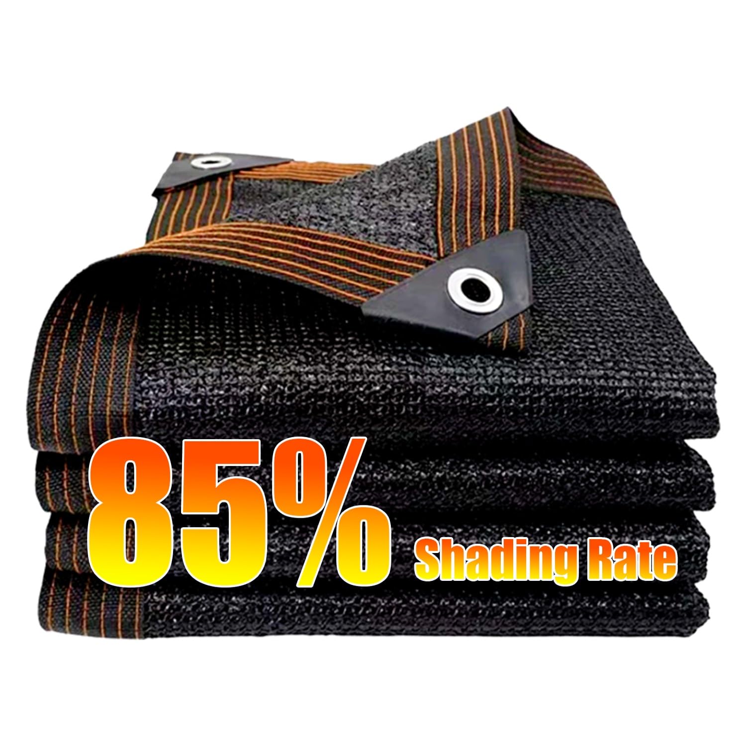 Janeepoch Shade Sunblock Fabric Cover Heavy Duty HDPE Mesh Tarp 85% Shading Rate 6-Needle Knitted for Greenhouse Kennel Balcony Car Heat Protection (Size : 4x5m (13.1x16.4ft))