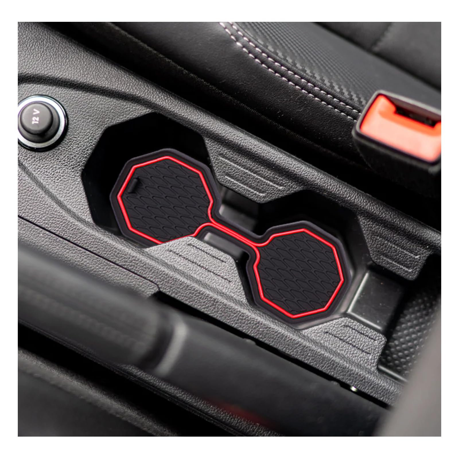 YEE PIN 2023 Taigo Polo AW1 Tappetino Antiscivolo Compatibile Con Volkswagen VW POLO 6 2018 2019-2023 / Taigo Nivus 2021-2025 Accessori Interni Tappetini antiscivolo per auto Taigo R Line POLO GTI