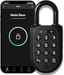 Igloohome Nouveau Padlock Smart 2 (SP2), Le plus dur des cadenas intelligents – Générer l'accès depuis n'importe où avec l'application mobile (iOS/Android) – Numéro WiFi Nécessaire, étanche & Remboursé