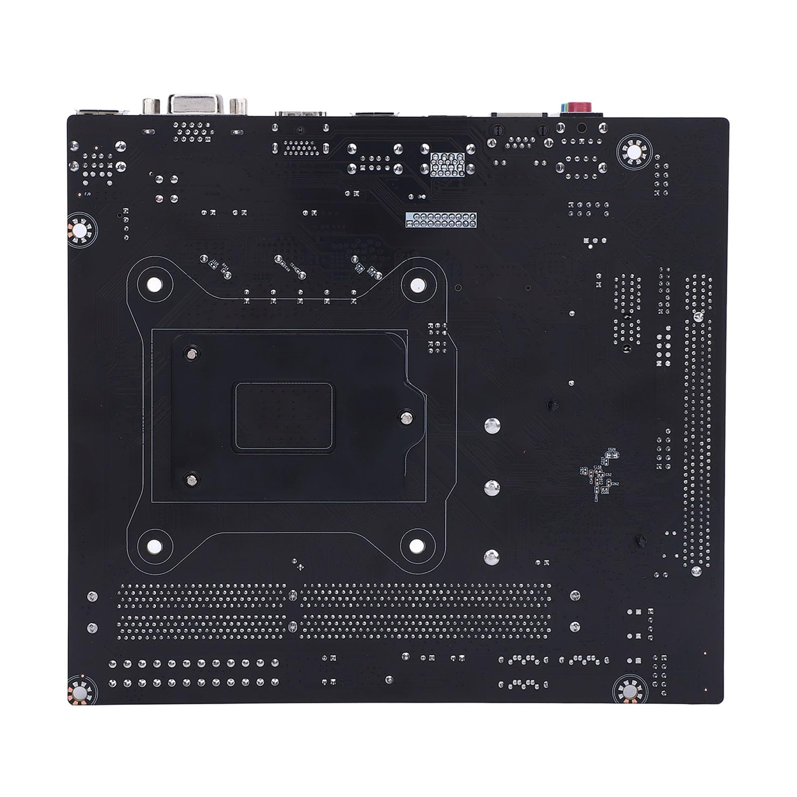 Eacam Scheda Madre da Gioco, Memoria LGA 1150 H81 2 DDR3 M.2 NVMe NGFF 6Gb/s PCI E Core I3 I5 I7 E3 V3 Series 22nm Processori CPU