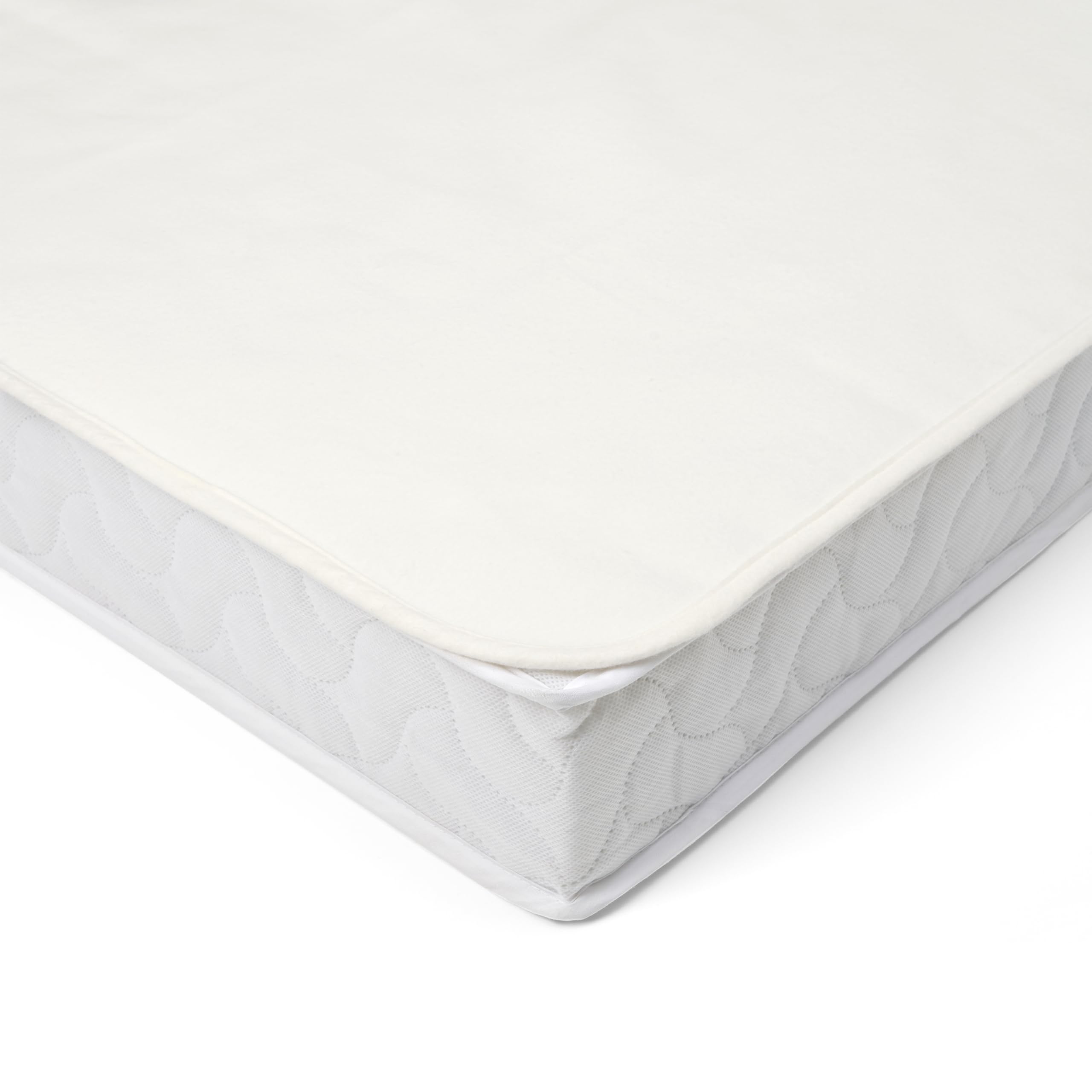 Tutti Bambini Premium Cot Mattress Protector, 100% Waterproof Cot Bed Mattress Protector, Cotton, Cot Bed Mattress Protector - Image 4