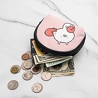 Amazon | [MINIER] うさまる 財布 小銭入れ レディースレザー