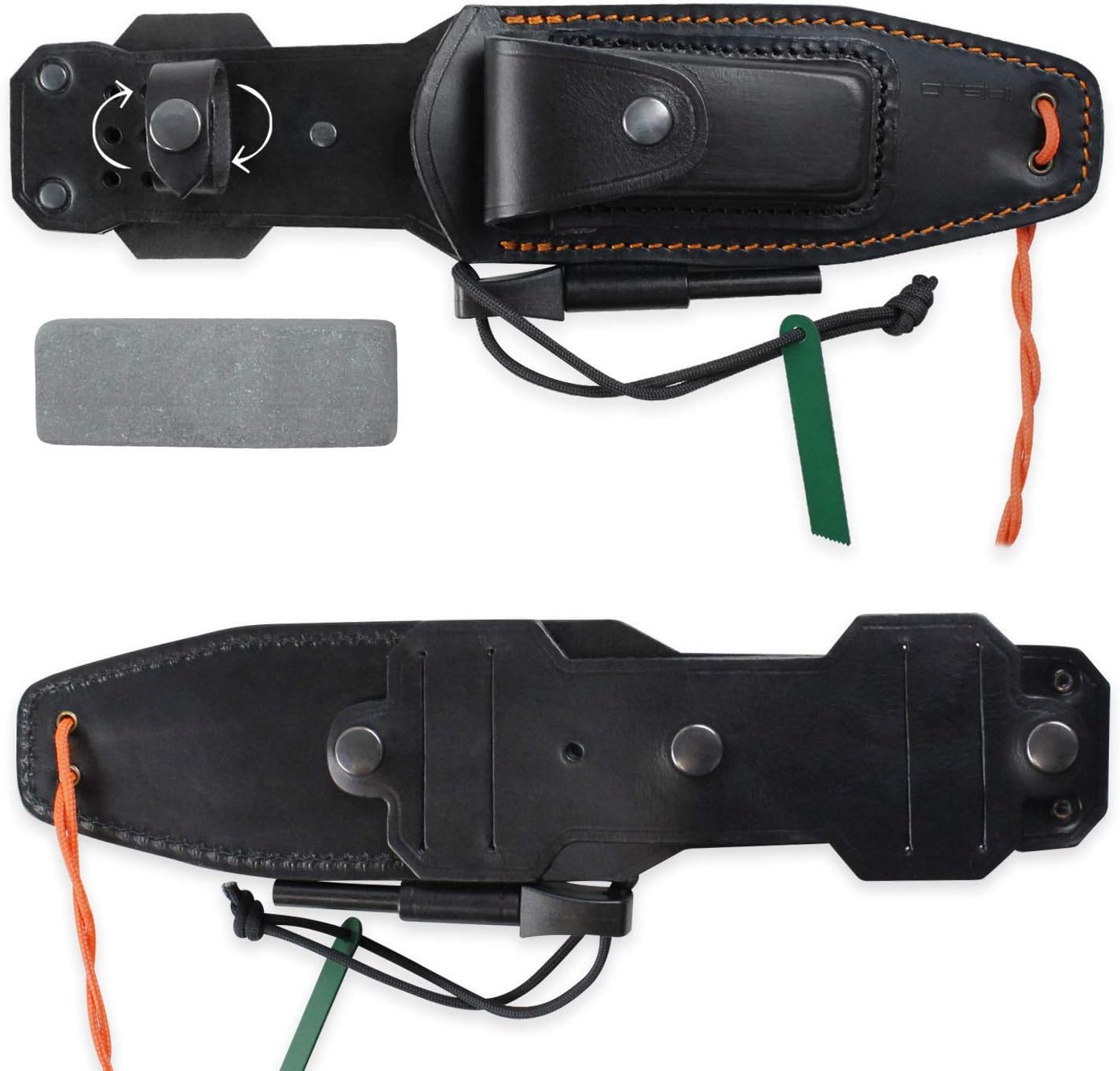 iFIELD Survival Knife Workout MOVA Satin Blade, Includes Sheath, Survival Knife, Camping Tool for Fishing, Hunting, Sport Activity