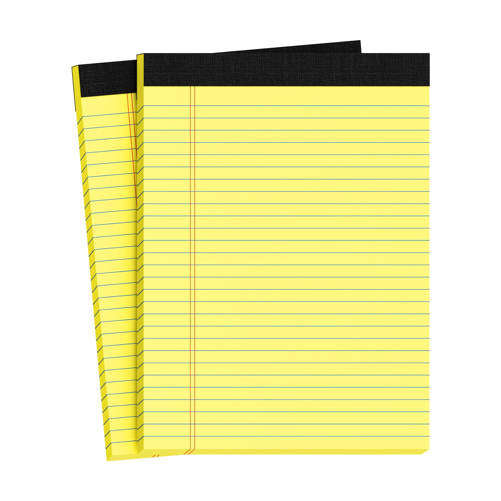 Legal Pads 8 5 X11 75 Narrow Ruled Notepads 2 Pack 30 Sheet Pad Yellow Legal Pads Tear
