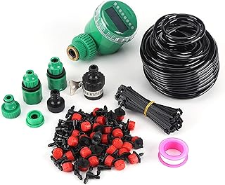 Wąż samopodlewania, DIY 25m automatyczny system niskiego zużycia wody System nawadniania samopodlewania ze złączem kranu Akcesoria do domów rodzinnych dla mężczyzn dla klubów