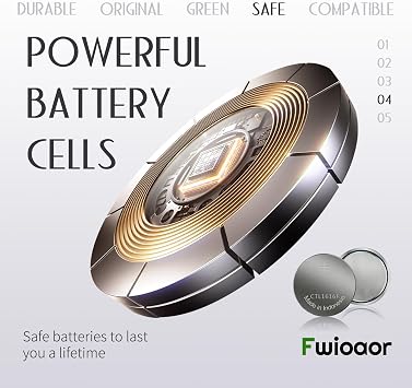 CTL1616F Battery,Replacement for Panasonic CTL1616 Battery Cell #10065657#10291127#10382262#10175828#94806704 for Casio Solar Powered Watches