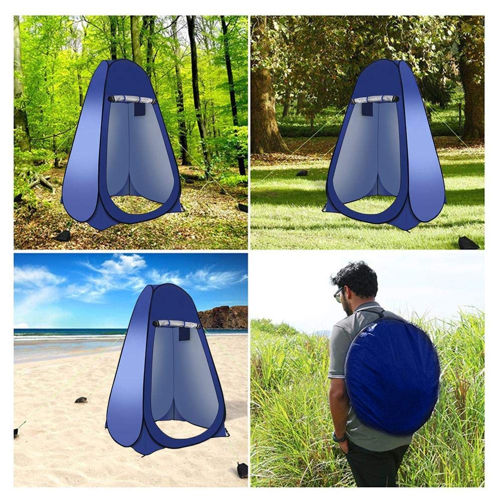 Tente Intimité Pop-Up Pour Camping – Cabine De Douche, Vestiaire Ou Toilette Mobile, Autoportante Et Facile à Monter, Protection UV Et Pluie