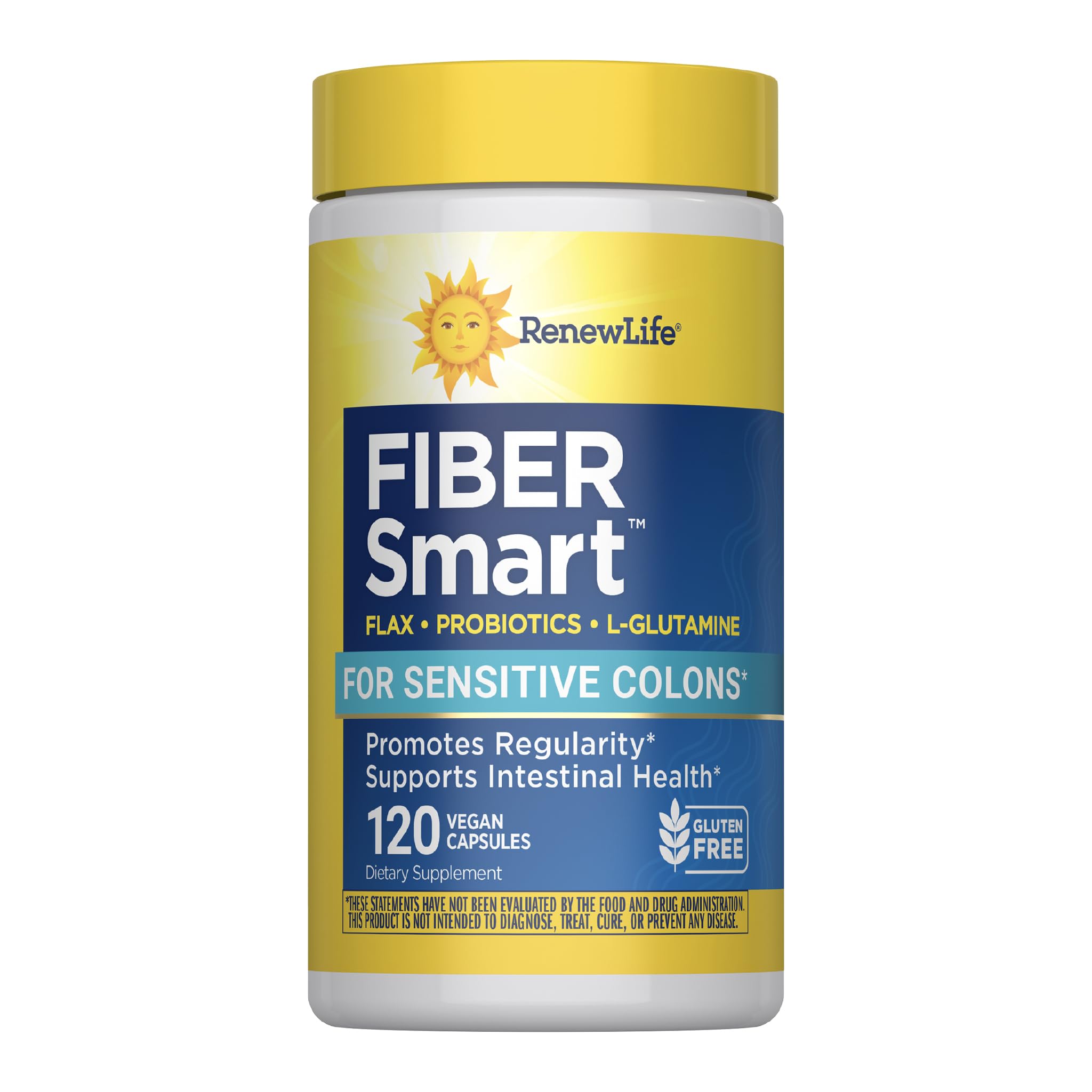 Renew Life Fiber Smart | 120 Vegan Capsules