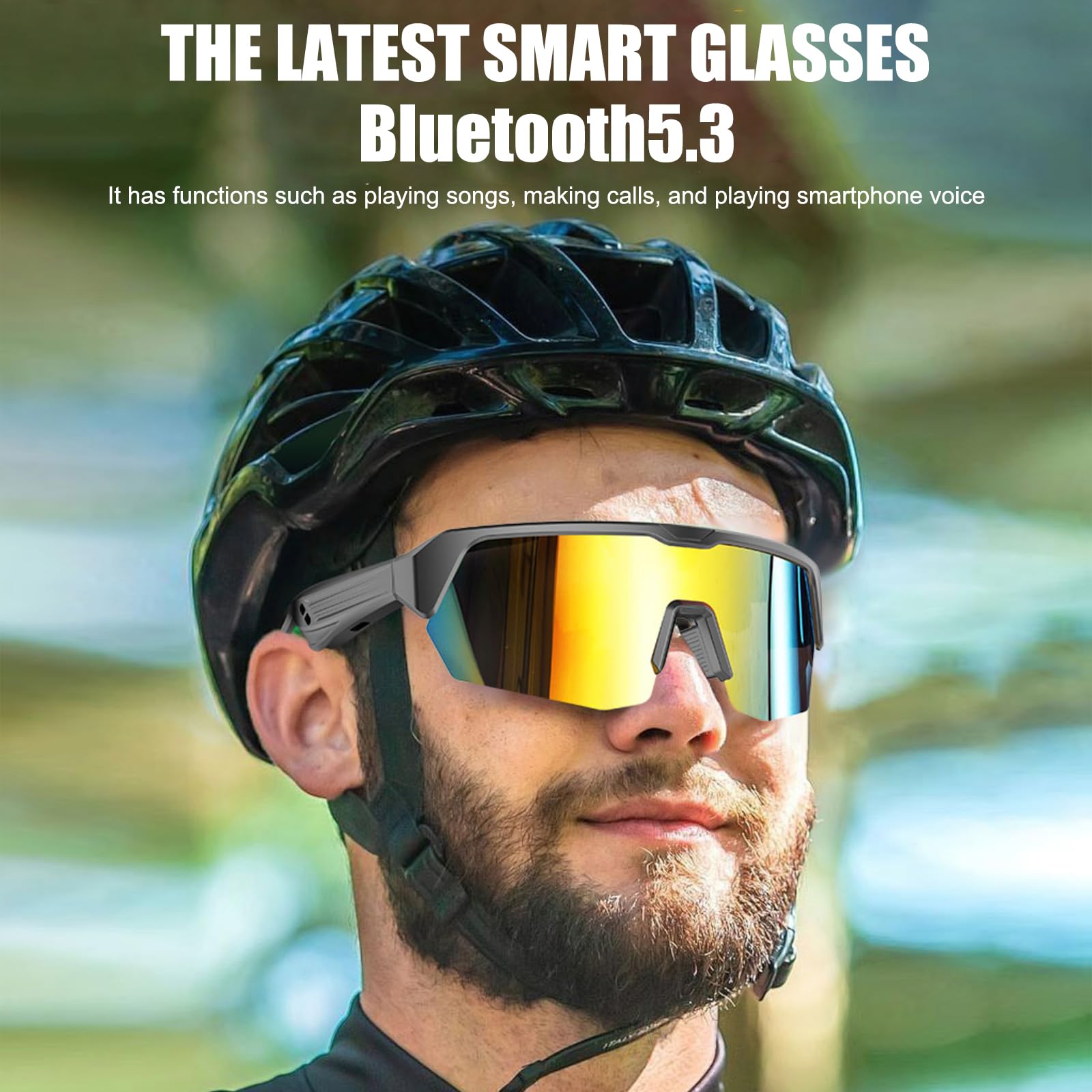 Obest Smart Cicloscoppi Sun Protection Bluetooth Stereophonici - Dettaglio