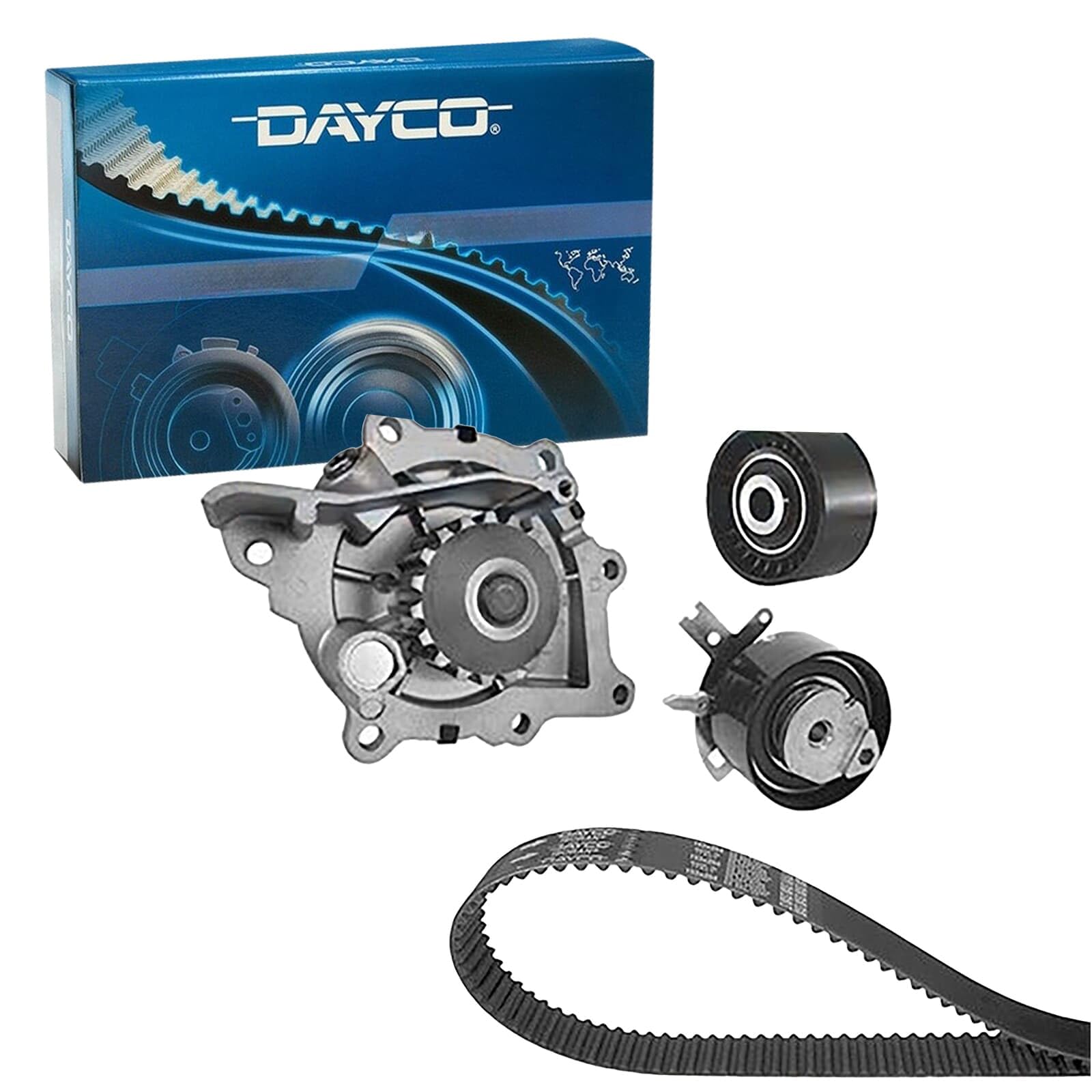 Dayco KTBWP7150 Bomba de Agua con Kit Correa Distribución
