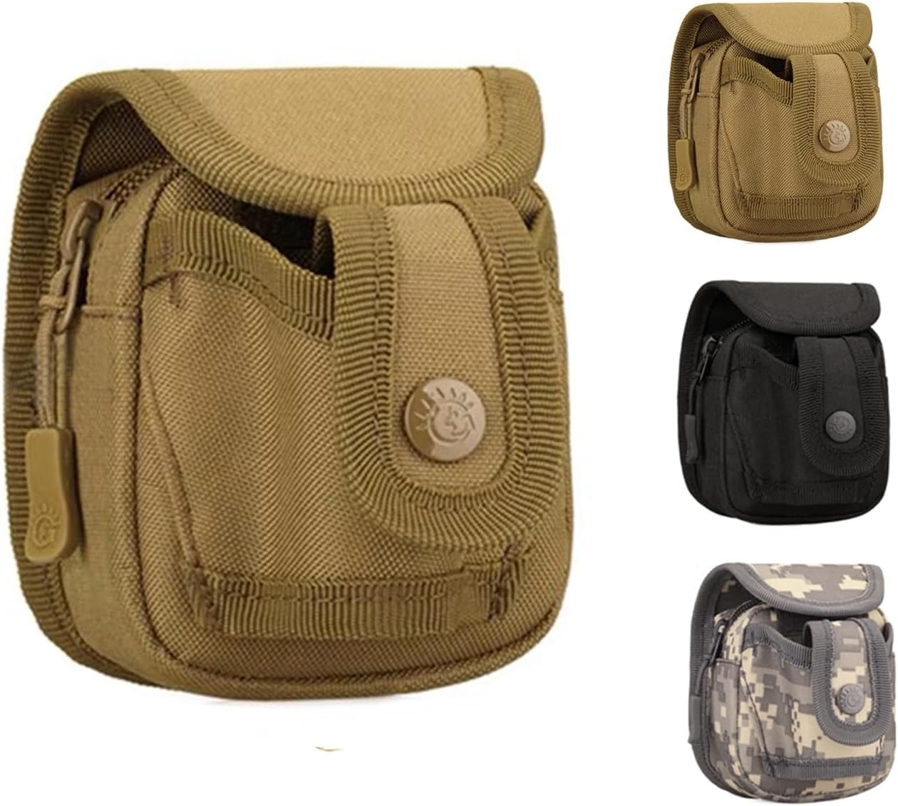 Slingshot Ammo Pouch, Tactical Catapult Slingshot Ammo Storage Bag for Utility Gadget Gear Pack Ammo Steel Balls Bearings Bag