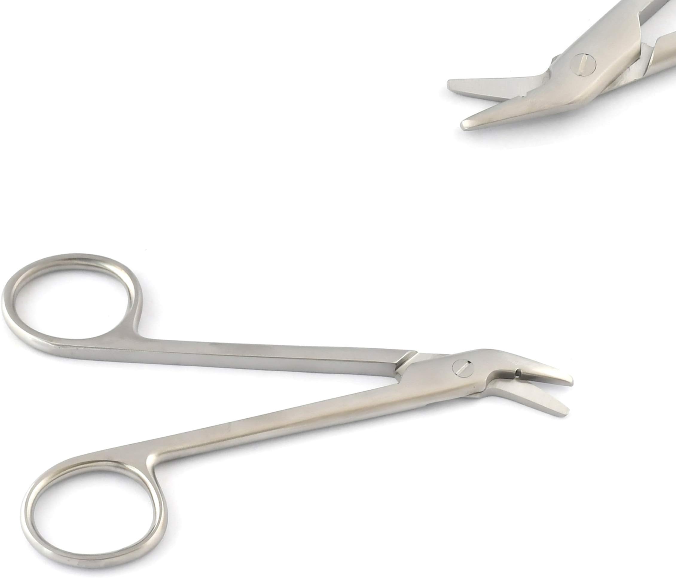 Universal Crown Angled Scissor 4.75" Wire Cutting Scissors German Quality Stainless Steel