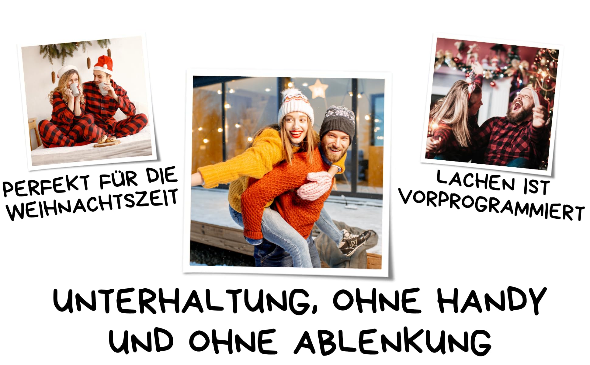 Adventskalender für Paare - Das Duell-Buch: 24 lustige Spiele und Challenges inkl. 24 besondere Gutscheine für eine spannende Adventszeit und ein unvergessliches Weihnachten!