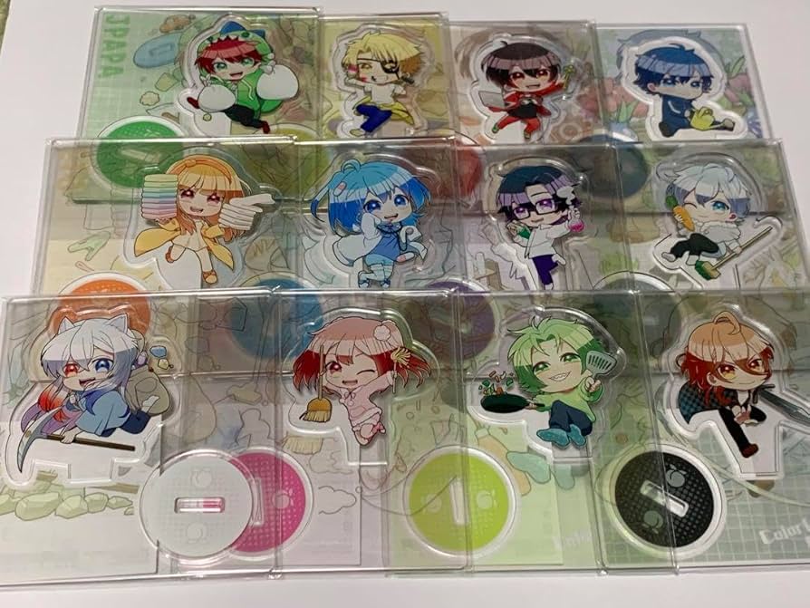 からぴち ミニアクスタ コンプリート カラフルピーチ からぴち