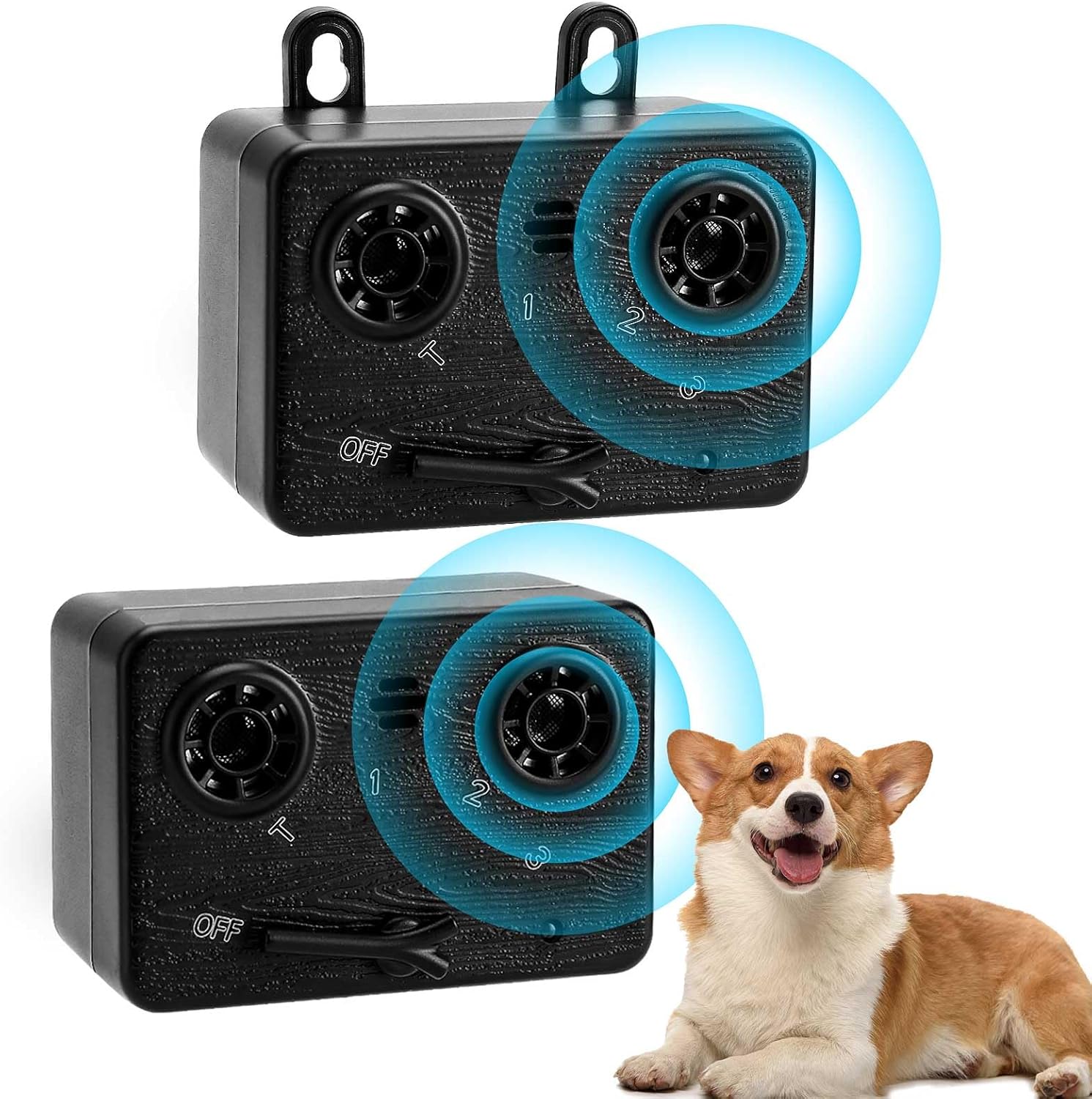 2 Pack Dog Barking Control Devices, Ultrasonic Anti