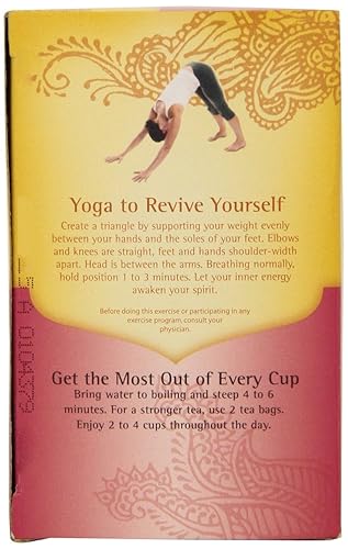 Miniatura 5 de Yogi Té Pasión de frambuesadulce para impulsar la energía, paquete de 1.12 onzas