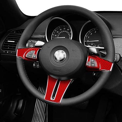 Miniatura 4 de Fibra de carbono, compatible con accesorios BMW, adhesivo para marco de botón de volante de automóvil para BMW Z4 E85 E86 2003 2004 2005 2006 2007