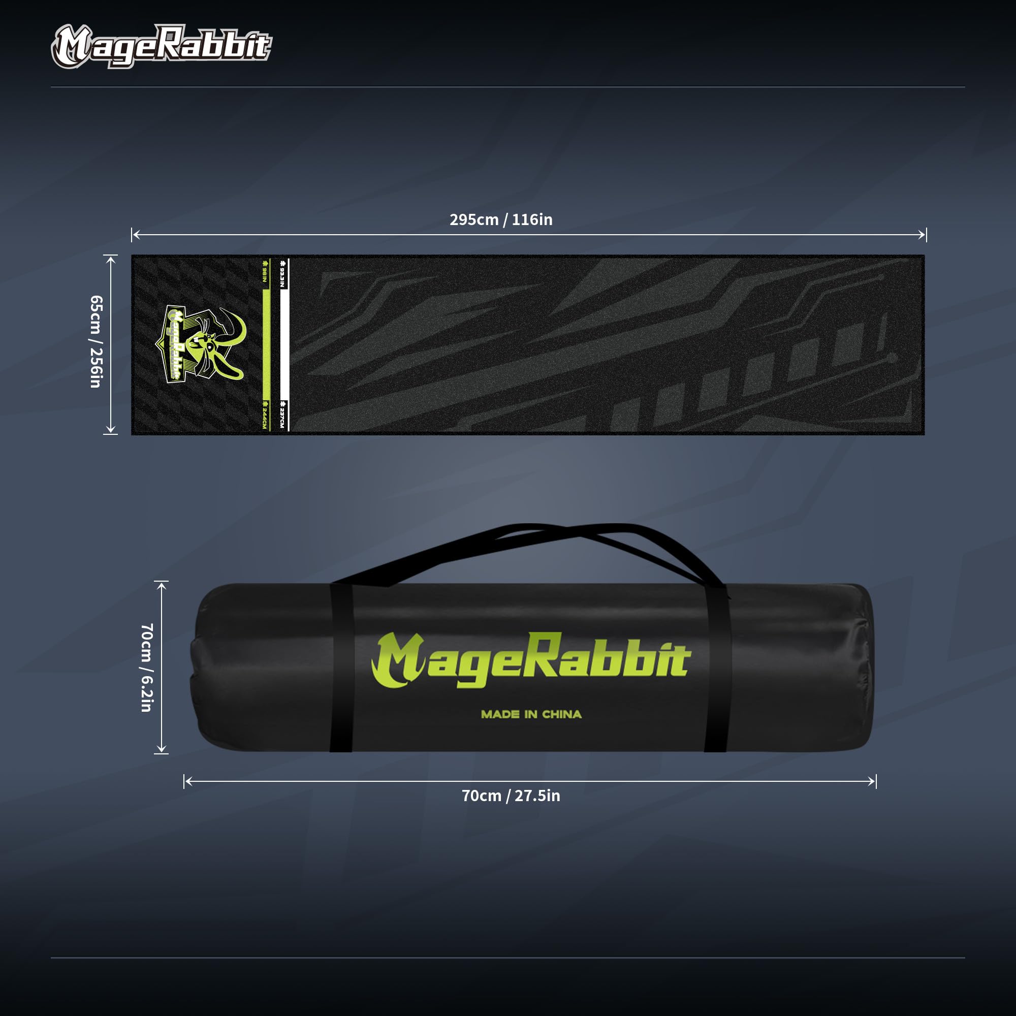 Amazon.co.jp: MageRabbit ダーツマット,ダーツ スローマット