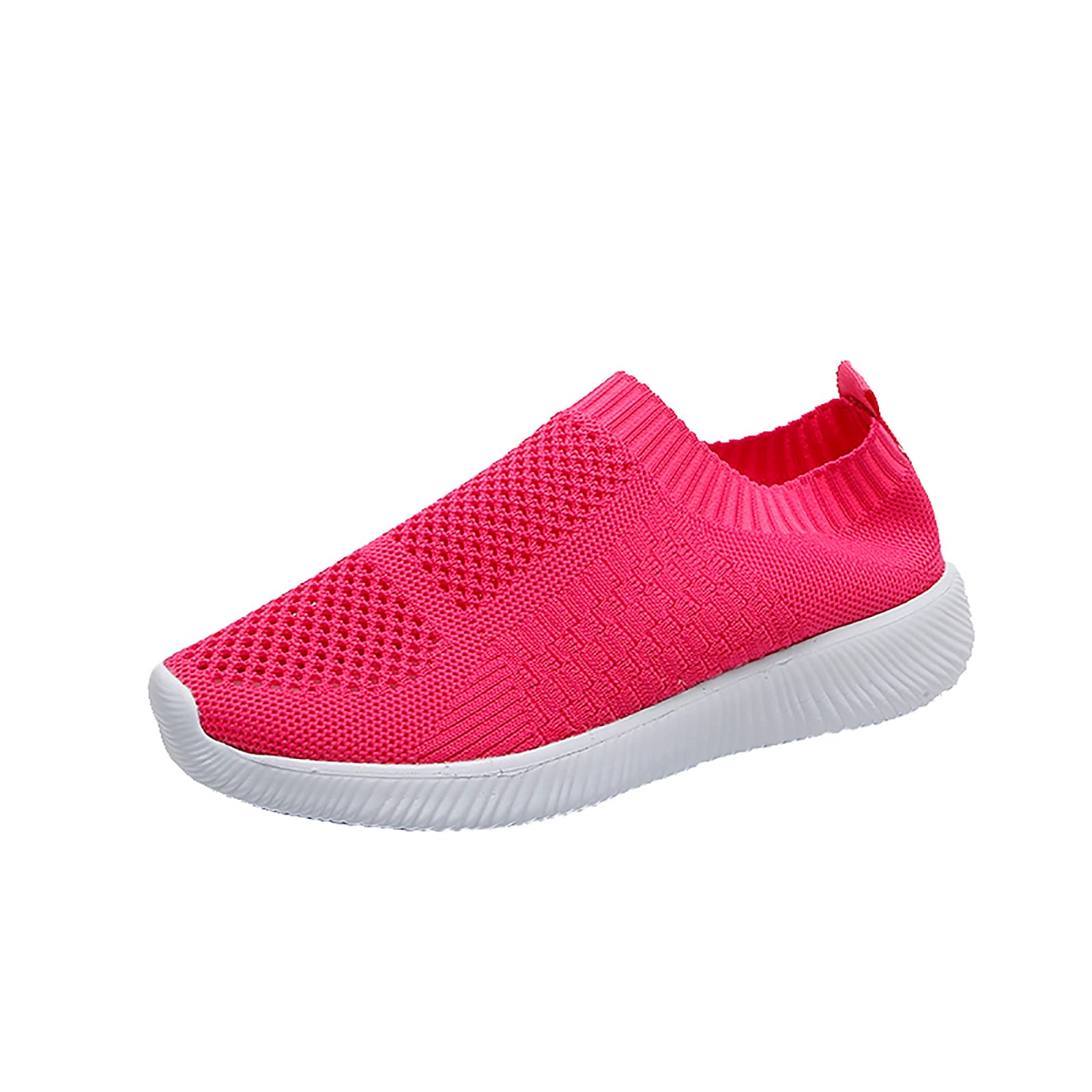 HKDGID Unisex Casual Walking Shoes Breathable Mesh Work Slip-on Sneakers Running Shoes