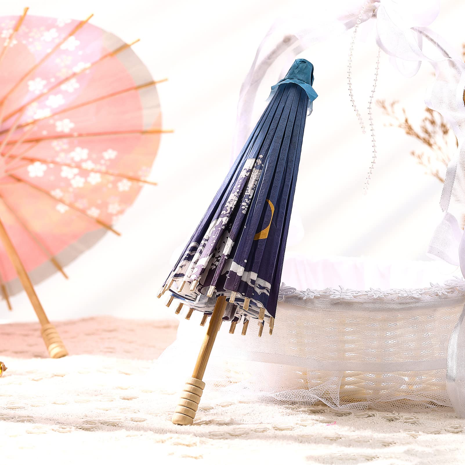 Amazon.co.jp: LEDMOMO 傘 ミニ 番傘 紙傘 和傘 踊り傘 インテリア