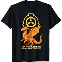 SCP 1762 Here were Dragons Origami Anomalous Containment T-Shirt