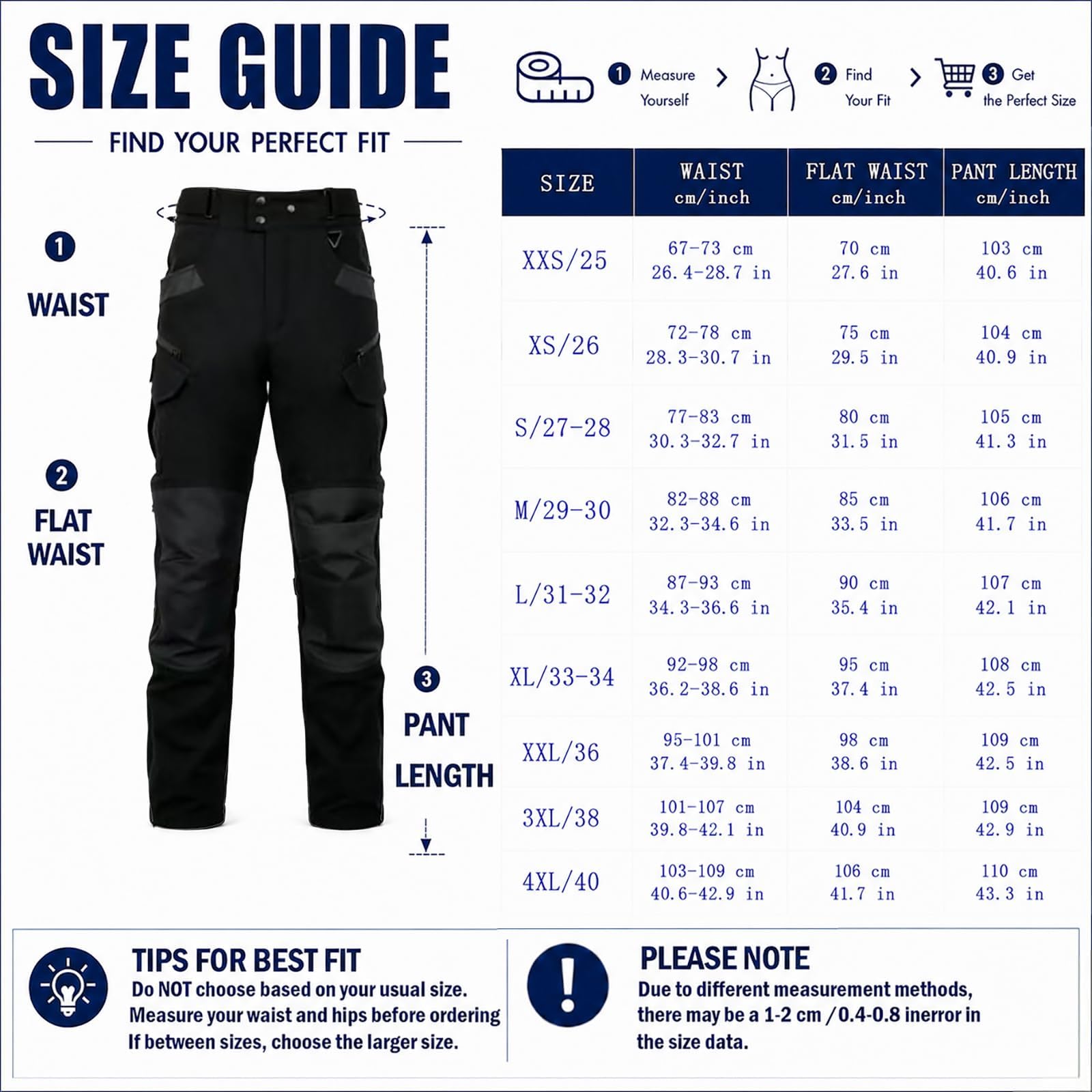 Pantalones Moto Hombre Cargo en Tejido Oxford, Ventilación por Cremallera, Múltiples Bolsillos, Cintura Ajustable y Corte Ergonómico para Uso Diario, Desplazamientos Urbanos y Touring