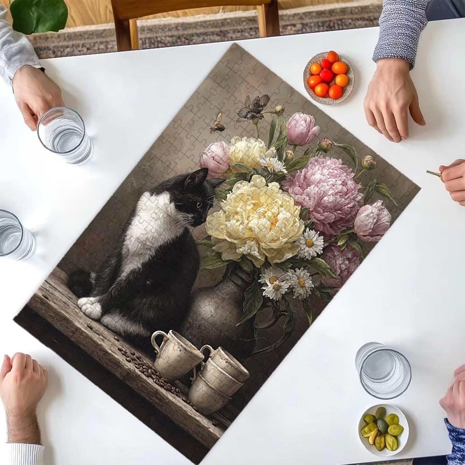 Puzzle dla dorosłych 6000 sztuk nieba drzewo | Rodzinna zabawa i zajęcia grupowe dla nastolatków i prezent urodzinowy dla dzieci w wieku 14 lat | Dekoracja domu i pomysł na prezent Relax179x105cm