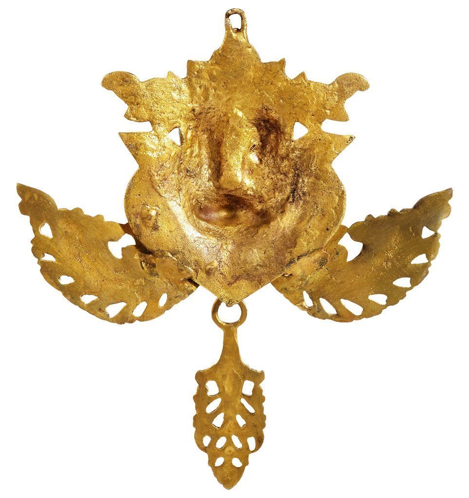Kartique Brass Nazar Battu Door Knocker, 11 Inch 3