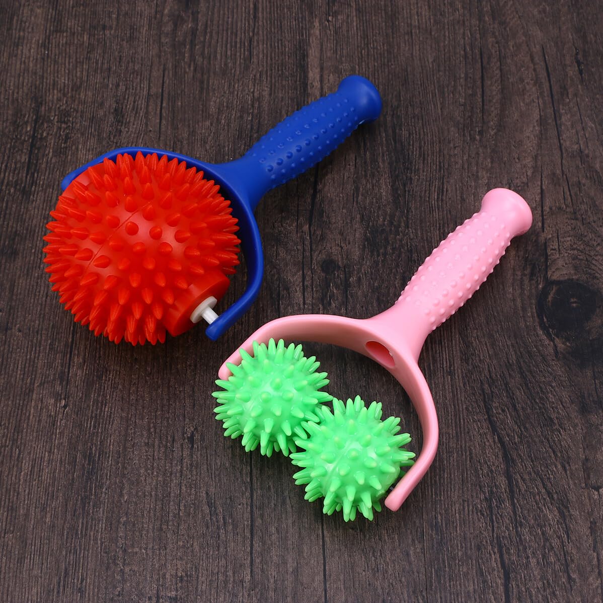 Massagerolle mit Griff aus Pvc, Tragbares Rollenmassagegerät