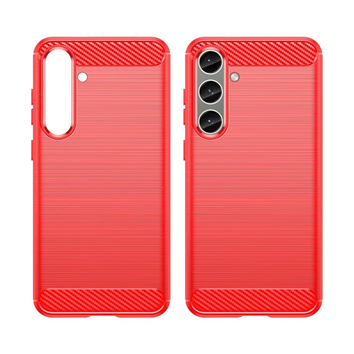 MIBZOR 4 in 1 Cover Compatibile con Nokia C12 / Nokia C12 Pro/Nokia C12 Plus (6.3) e 3 Pezzi Vetro Temperato Pellicola Protettiva, Nero Morbido Silicone Custodia Protettivo TPU Protezione Case
