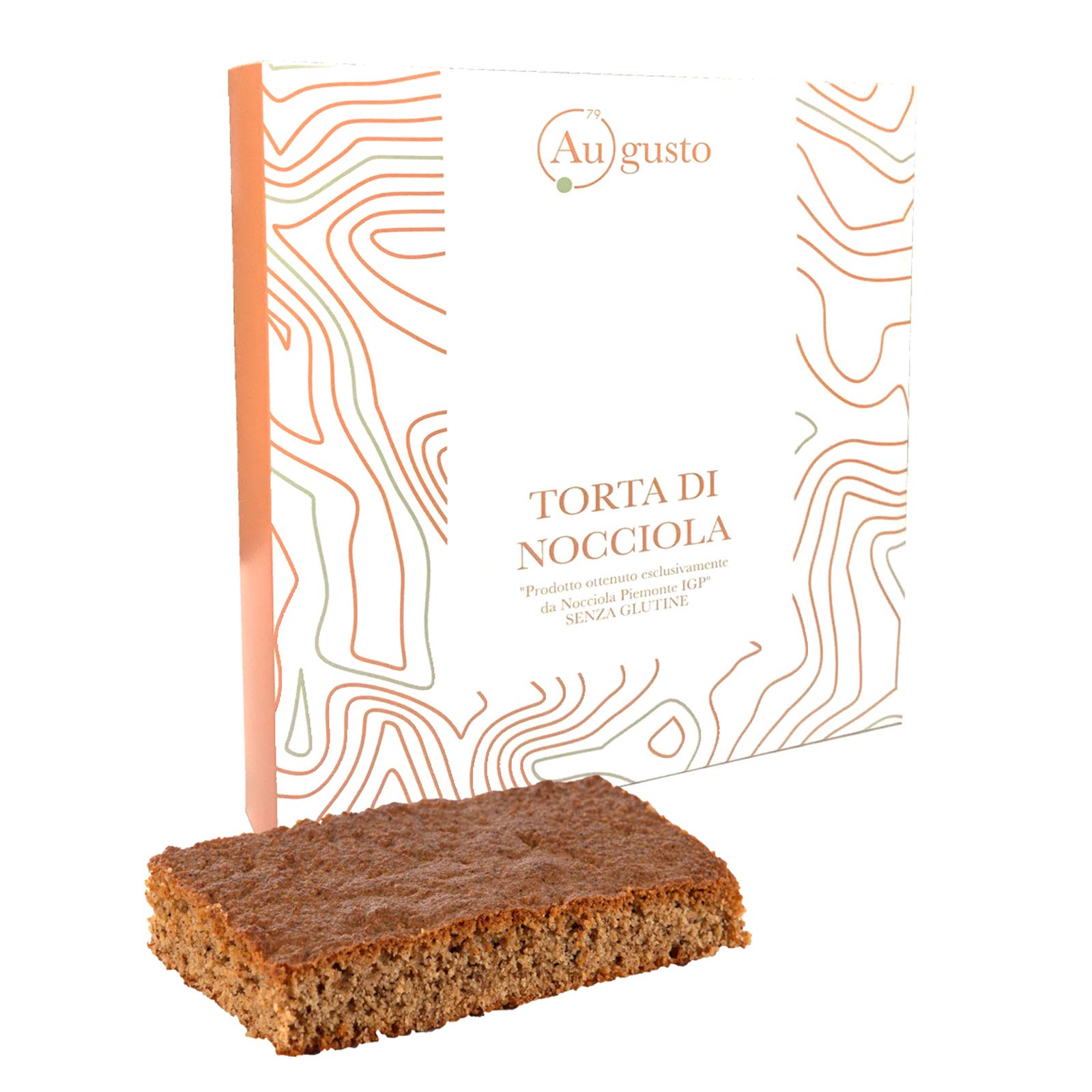 Godeat Gâteau aux Noisettes du Piémont Italien IGP - 330 g - Naturellement SANS GLUTEN - Au.gusto79