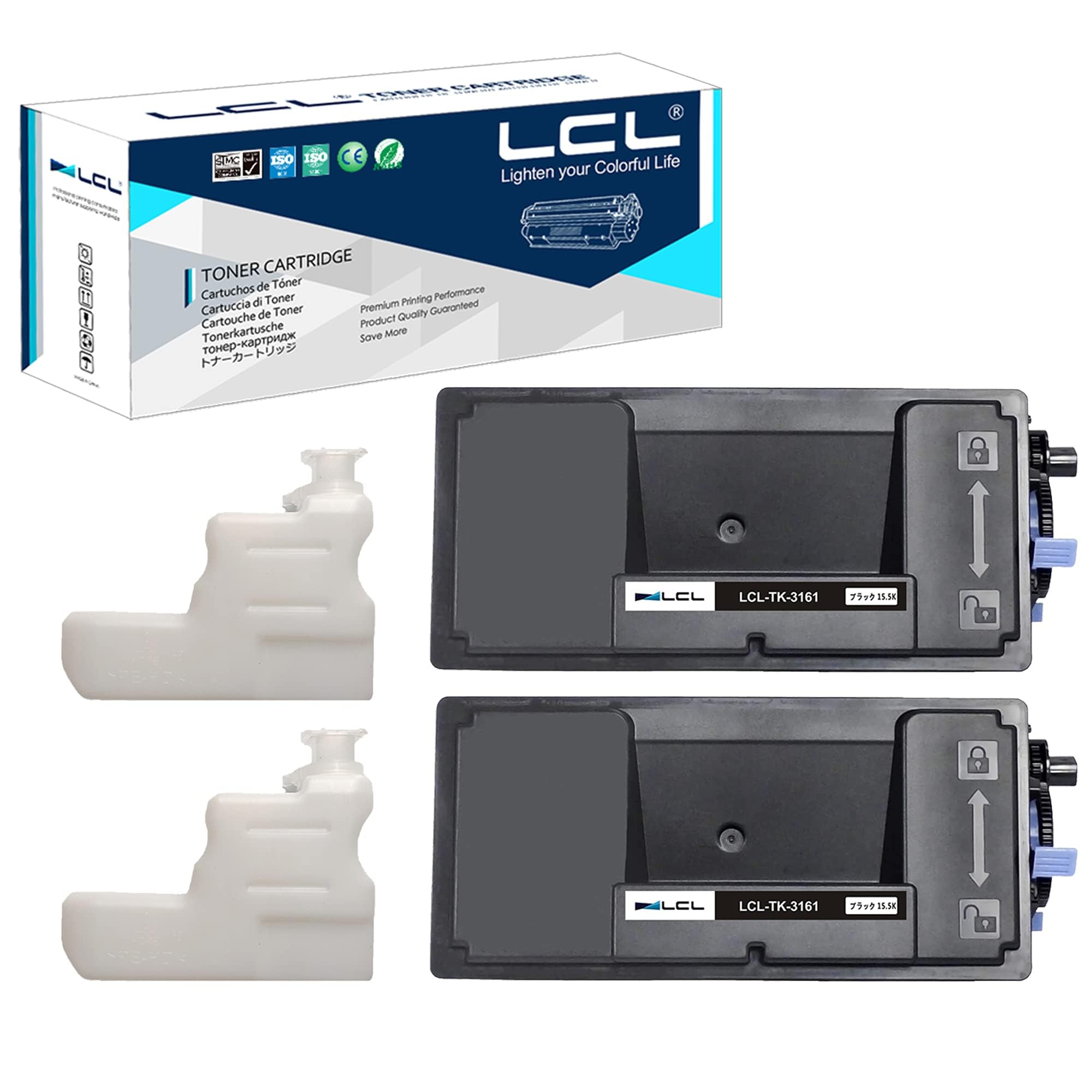 Amazon.co.jp: LCL Kyocera用 京セラ用 TK-3161 (2パック