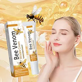 Creme de remoção de rugas Bee Venom, creme firmador antirrugas atualizado 2025, creme hidratante facial, antienvelhecimento, restaura e melhora a elasticidade da pele, para todos os tipos de