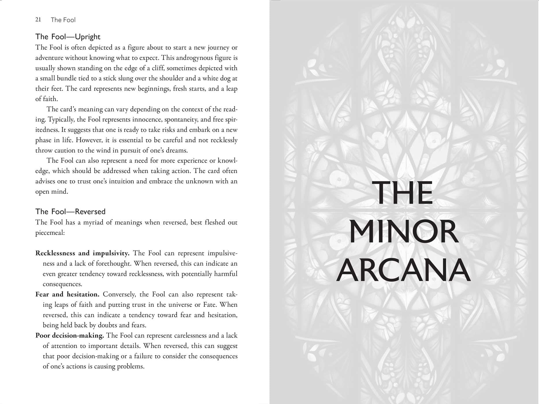 The Stained Glass Tarot: An Illuminated Journey through the Cards