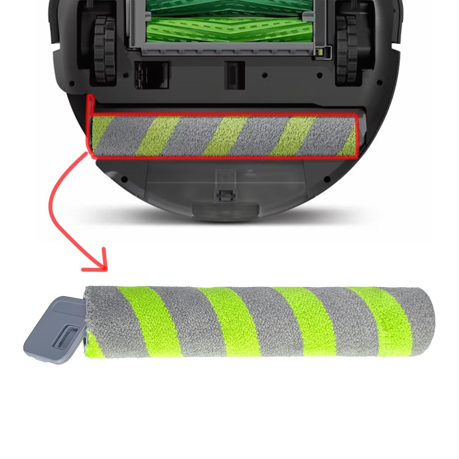 Zestaw mopa rolkowego 5 szt. kompatybilny z iRobot Roomba Max 705 Combo / 705X