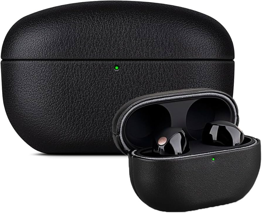 Amazon | WF-1000XM5 用 ケース 本革 高級 落下防止 耐衝撃 保護ケース