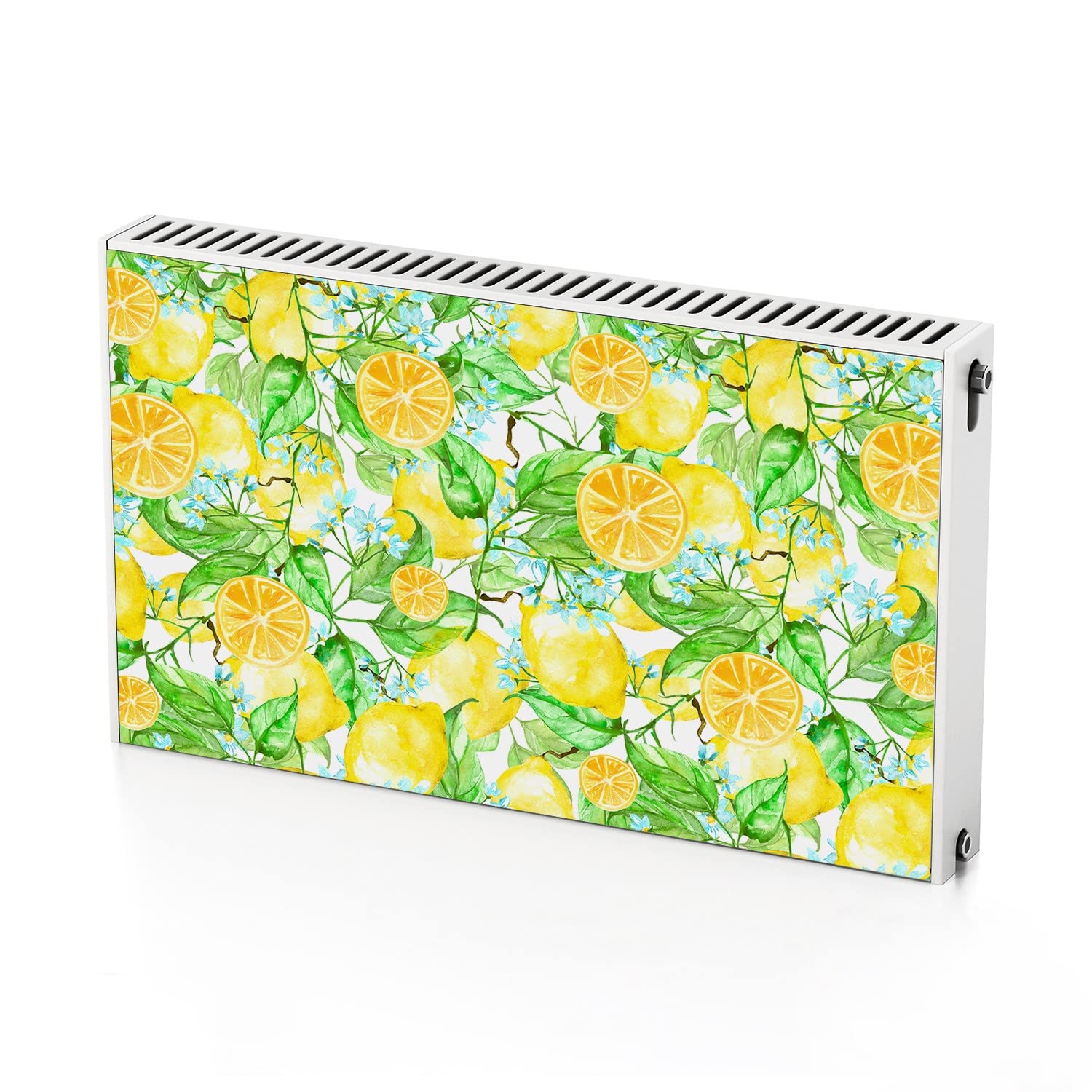 Aimant de radiateur 100x60 cm fleurs de citron Coloray pour habillage et décoration de chauffage