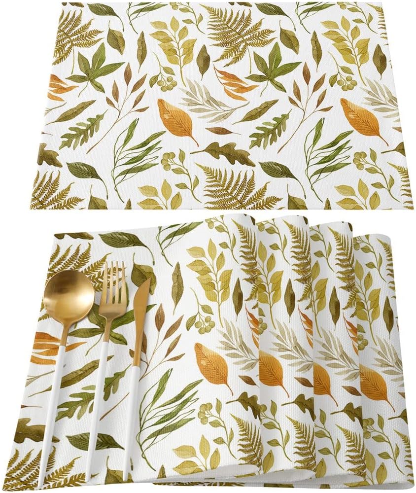 Autumn Maple Texture Table Runners Holiday Wedding Decor Dinning Table Cover Christmas Decorations Table Cloth(46x183cm)