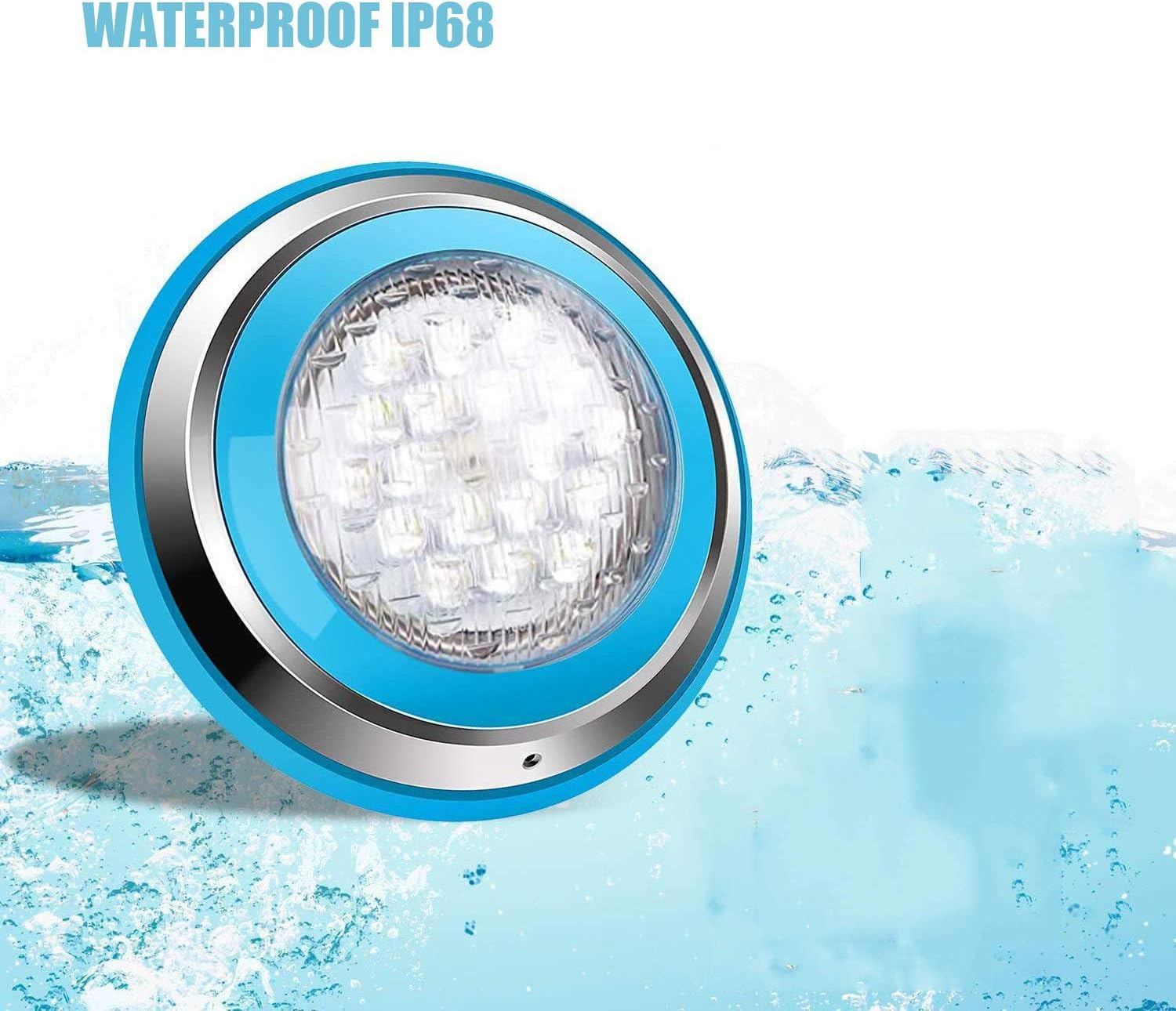 luci per piscina agptek