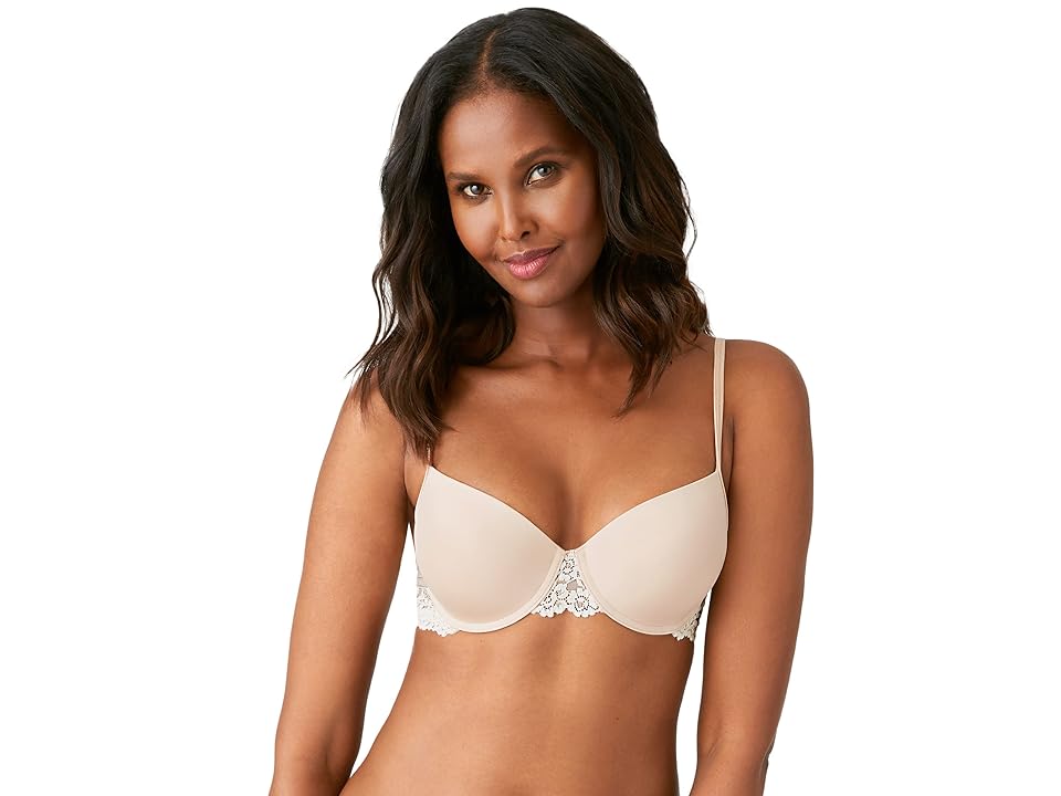 Wacoal Petite Embrace Lace Push-Up Bra 75891 (Natural Nude/Ivory) Women's Bra INTERNATIONAL SHIPPING