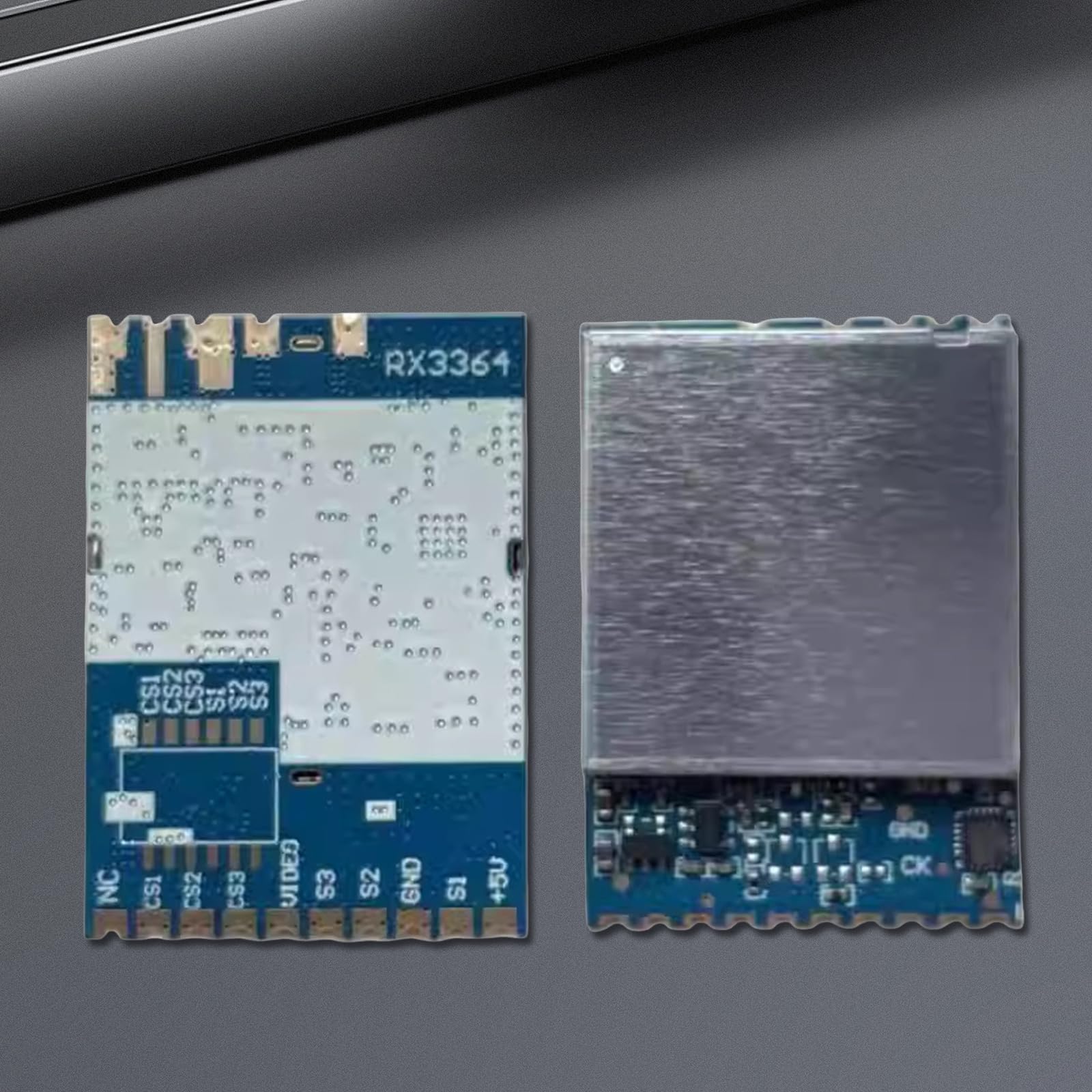 RX3364 3,3 GHz symuluje bezprzewodowy moduł transmisji audio wideo 3060-3500 MHz bezprzewodowy moduł adaptera sygnału audio wideo łatwa instalacja do akcesoriów wyścigowych dronów