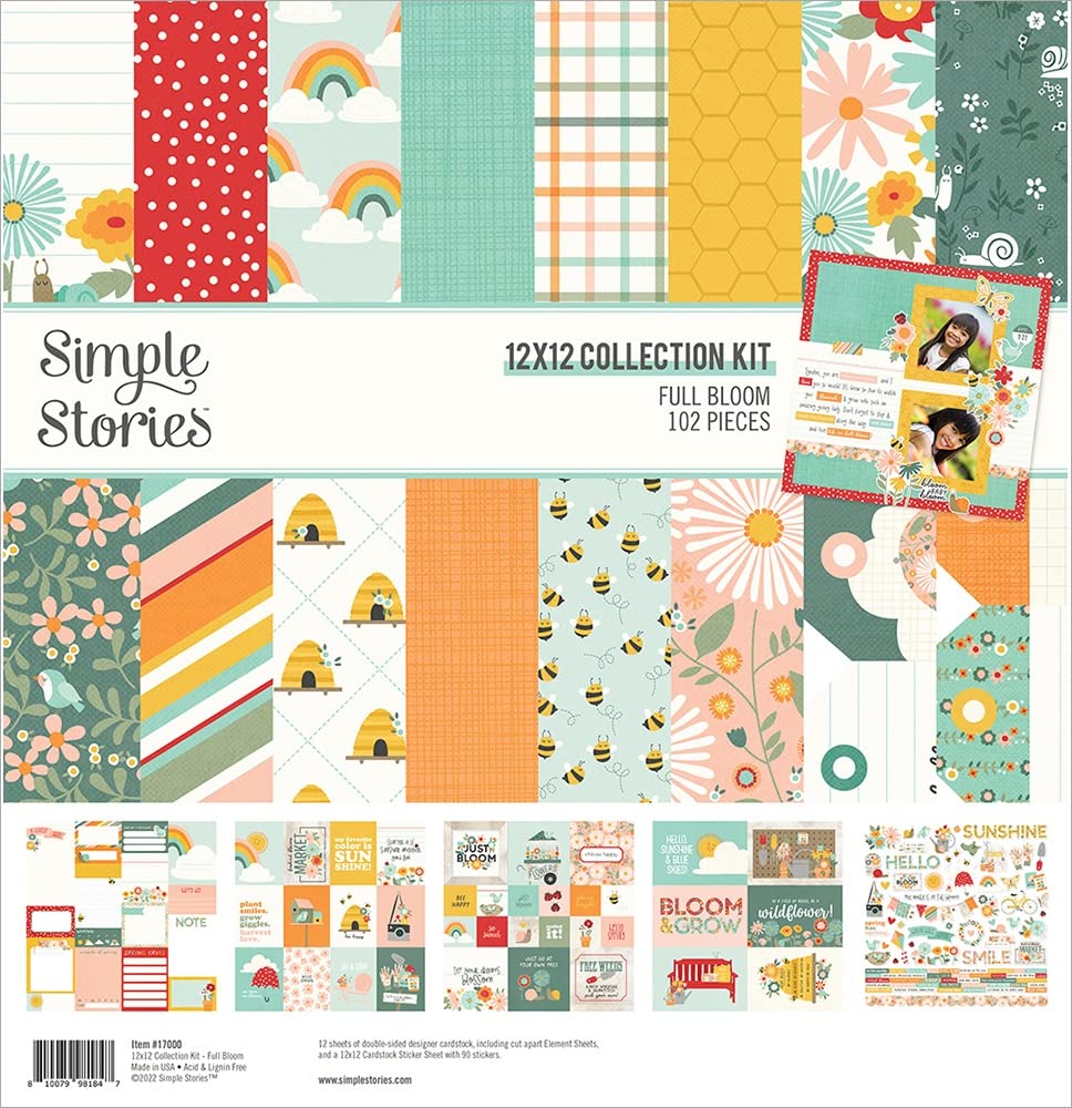 Simple Stories Full Bloom kit 12x12 pour célébrer le printemps