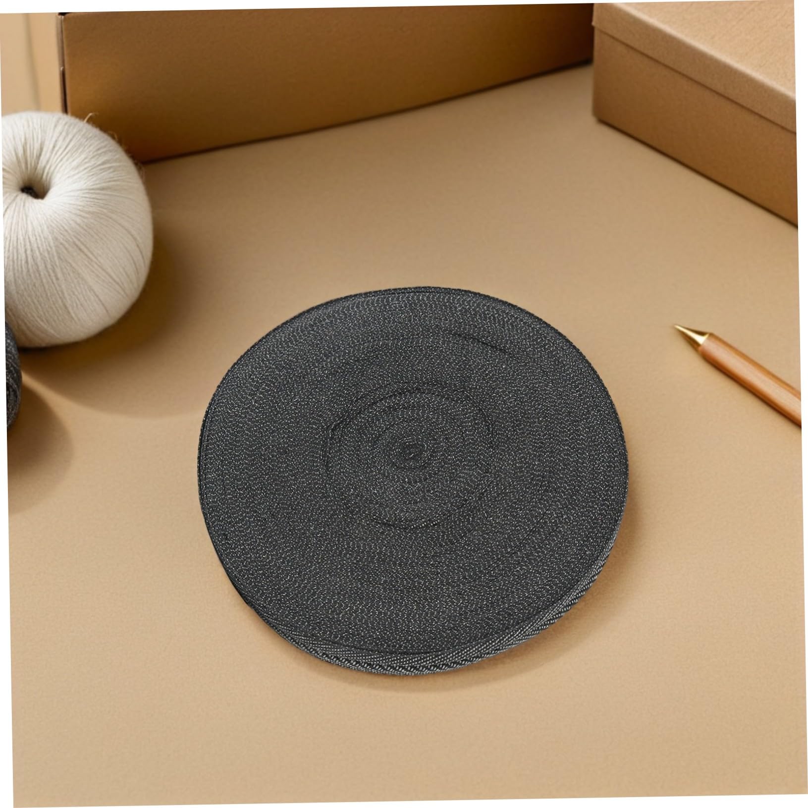 Ruban de Reliure pour Tapis, Bordure de Tapis en Coton Polyester, Finition Soignée, Adhérence Ferme, pour Projets de Bricolage et Bureaux