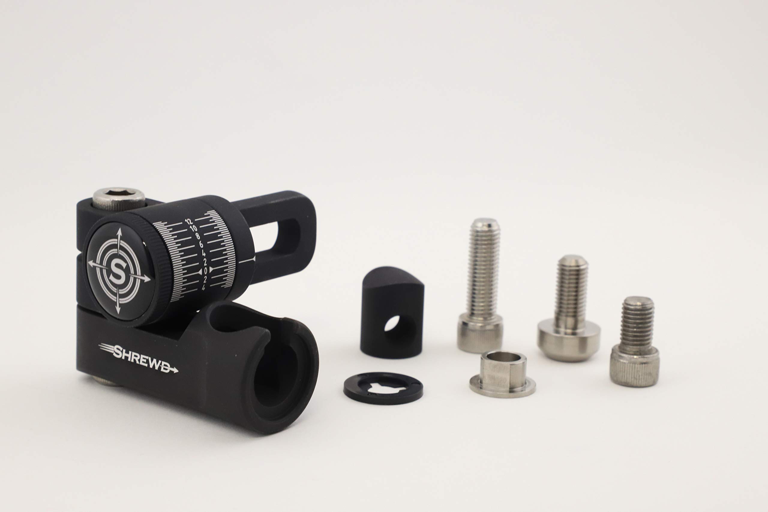 SHREWD ARCHERY Atlas Single V-Bar Gloss Black