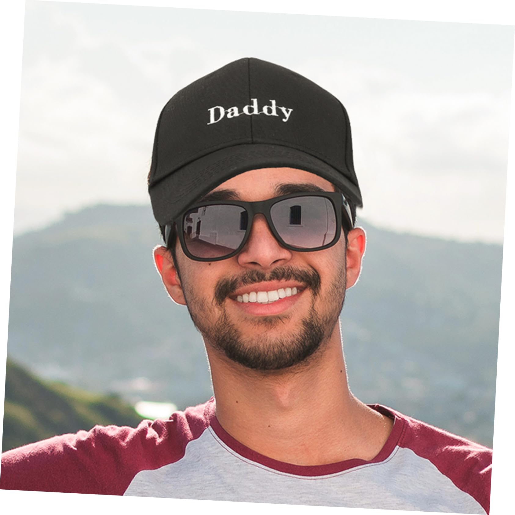 Gorras de Beisbol para Mujer Sombrero Sol chapéu de Sol Sun Hat Baseball Cap Sombrero de Ocio Gorra Tapa Capítulo para Hombres papá Gorra con Visera Sombrero Negro Tela Black
