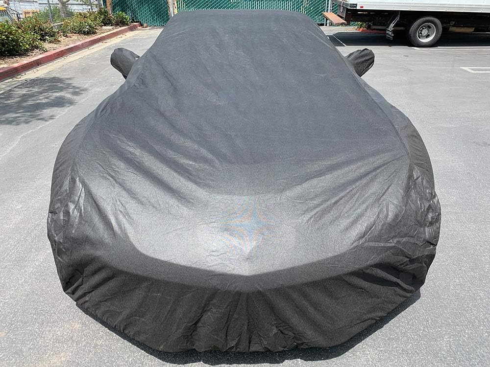 Xtrashield Custom Fit C7 2014-2019 Chevy Corvette Stingray Z51/Z06/Grand Sport Car Cover Black Covers