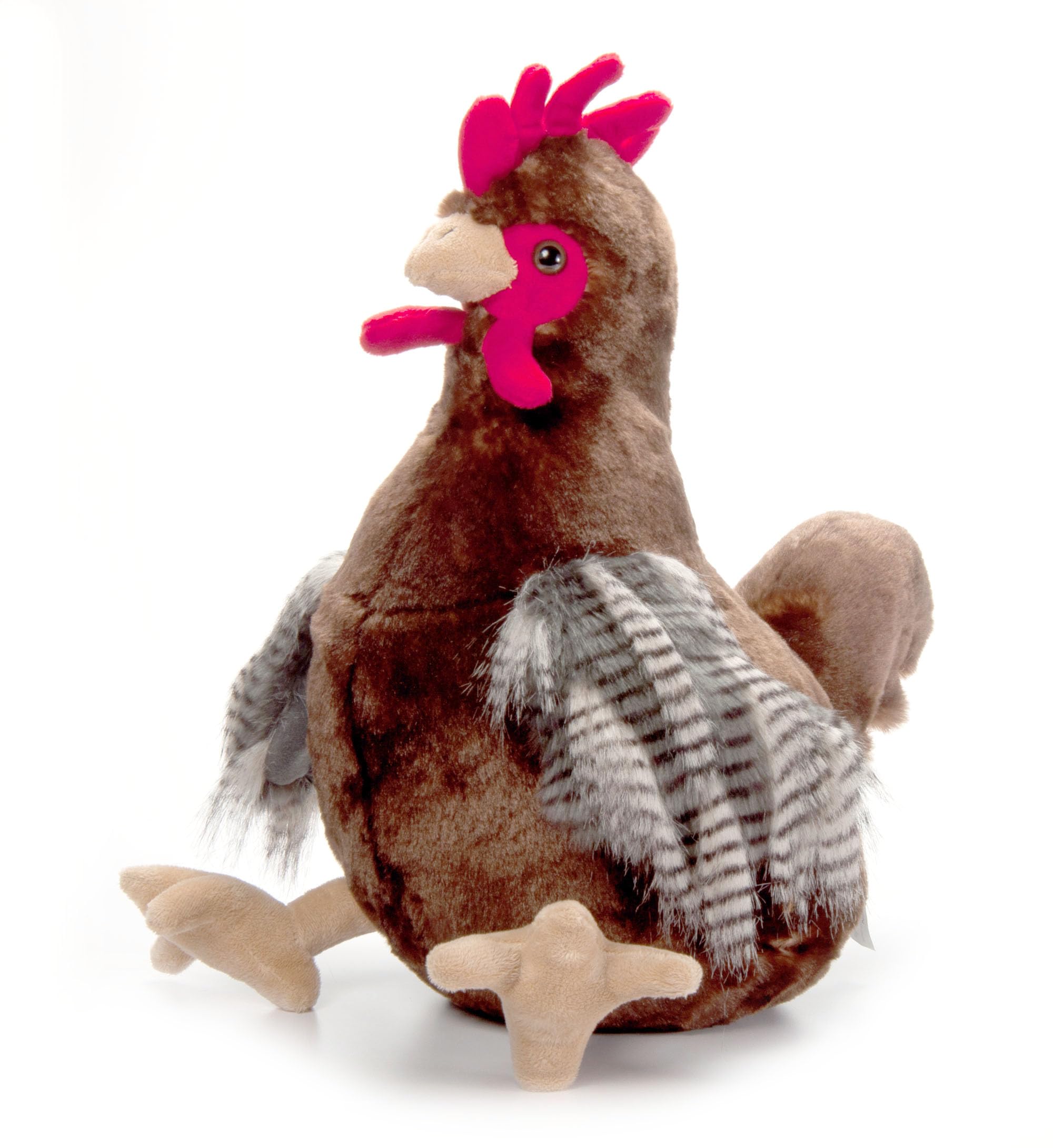 The Petting Zoo Chicken Stuffed Animal Plushie, Gifts for Kids, Wild Onez Wildlife Animals, Chicken Plush Toy, 20 inches
