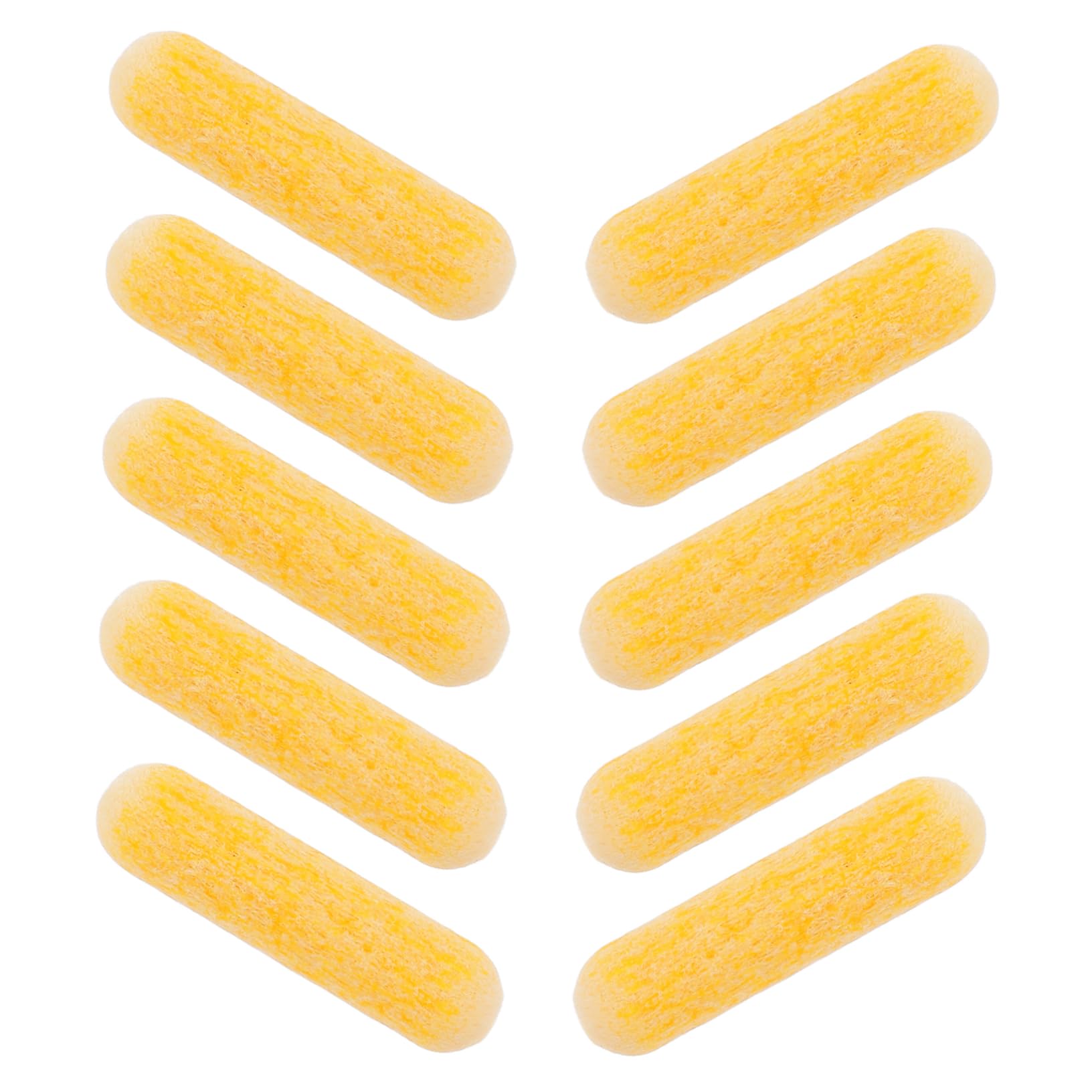 ARTIBETTER 10pcs Replacement Nibs for Paint Markers Durable Fine Point Tips for Precision Control Art Projects Refillable Marker Pen Nibs Yellow Color for Enhanced Detail